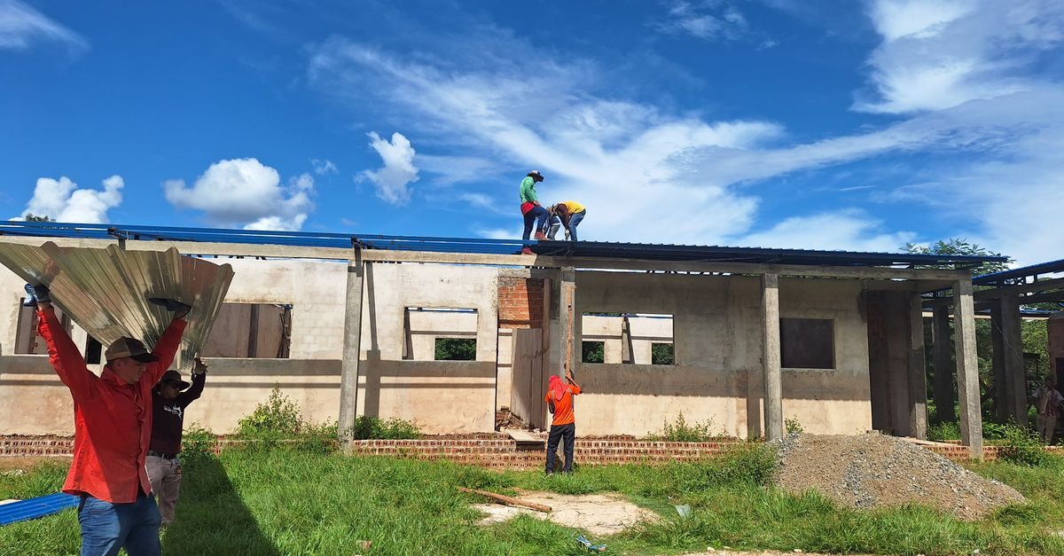 Construction backdrop banner for Vula Masango Construction